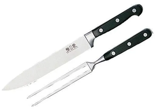 Lion Sabatier Skärset Pluton 2 delar Stål/Svart